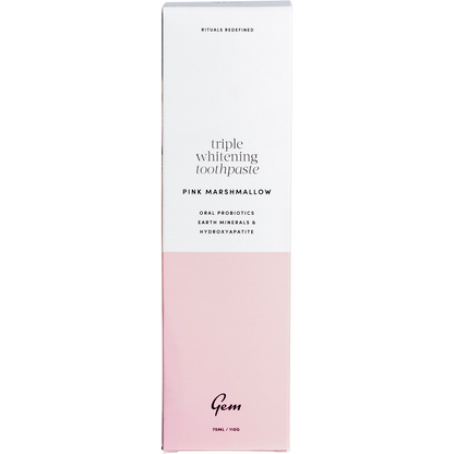 Toothpaste Triple Whitening Pink Marshmallow