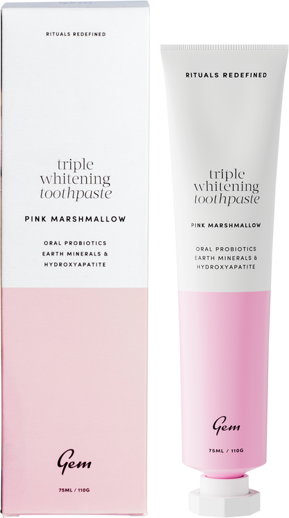 Toothpaste Triple Whitening Pink Marshmallow