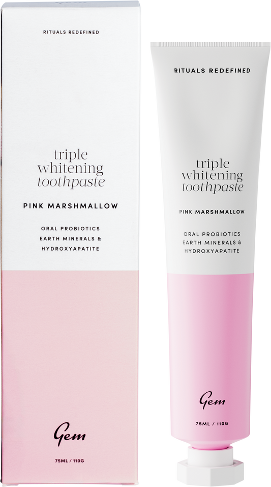 Toothpaste Triple Whitening Pink Marshmallow