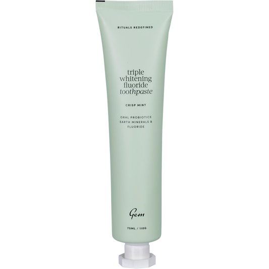 Toothpaste Triple Whitening Fluoride Crisp Mint