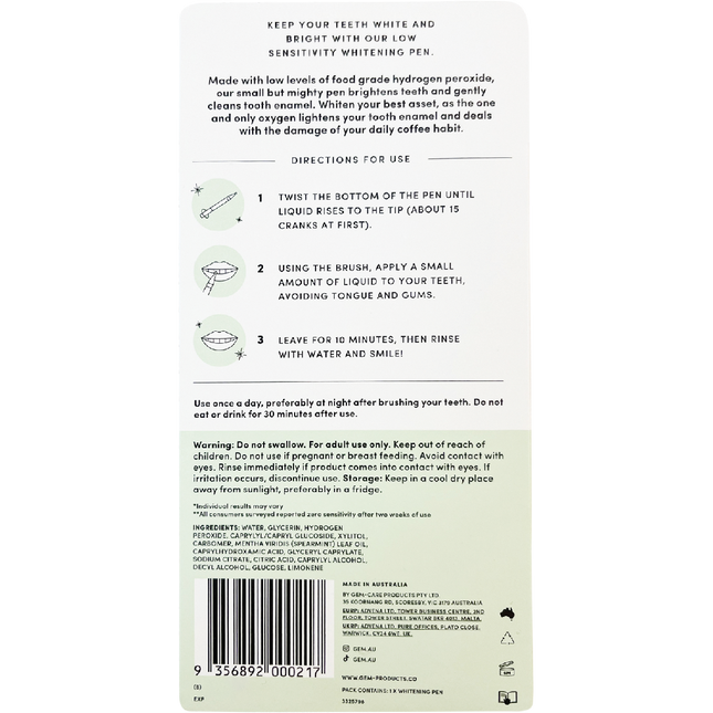 Whitening Pen Crisp Mint