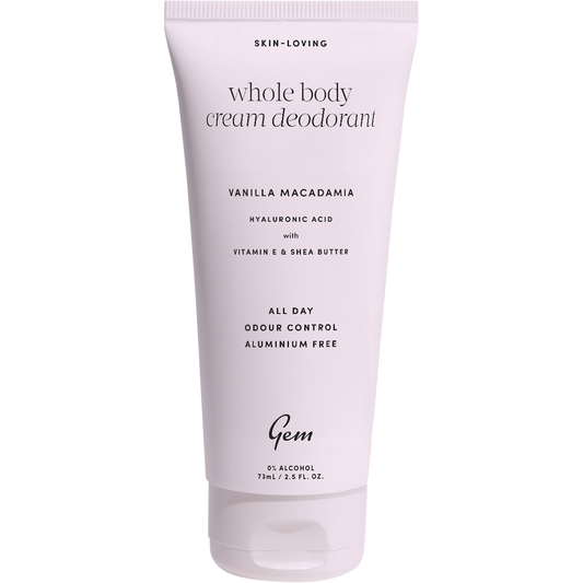 Whole Body Cream Deodorant Vanilla Macadamia