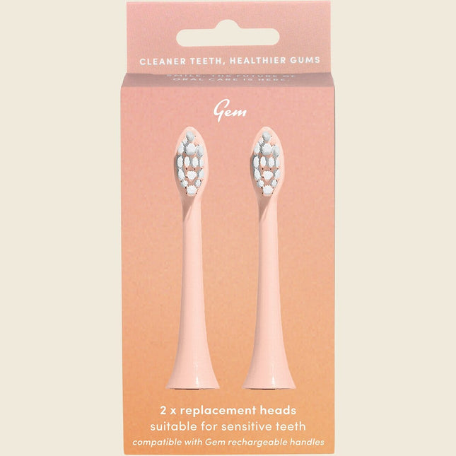 Electric Toothbrush Replacement Heads Watermelon 2pk