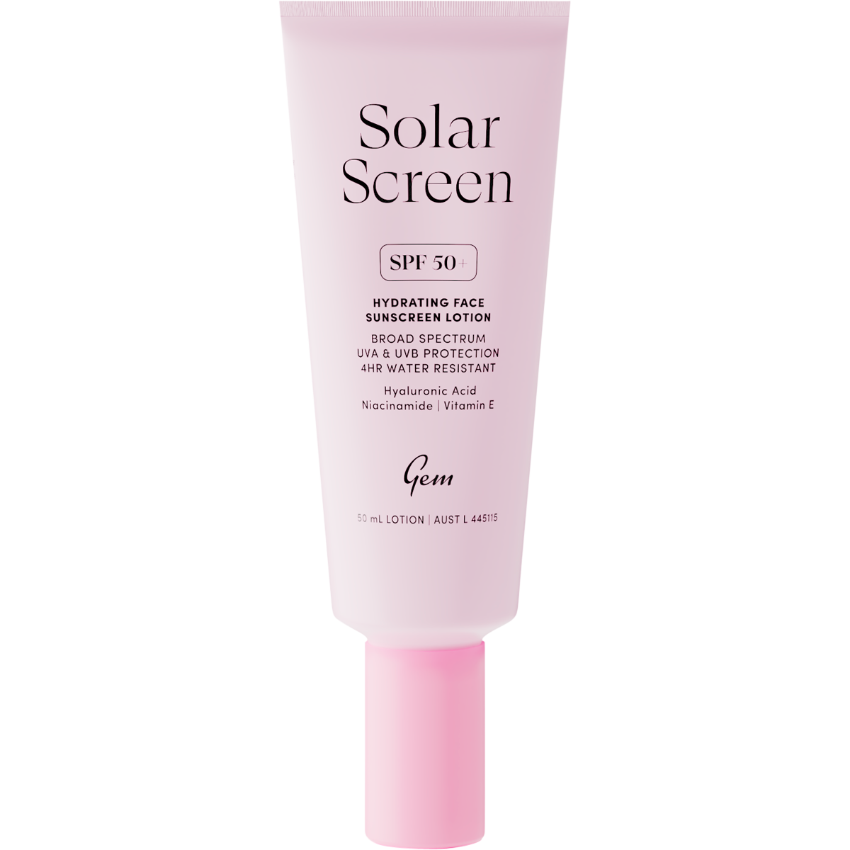Solar Screen SPF50+ Hydrating Face Sunscreen Lotion