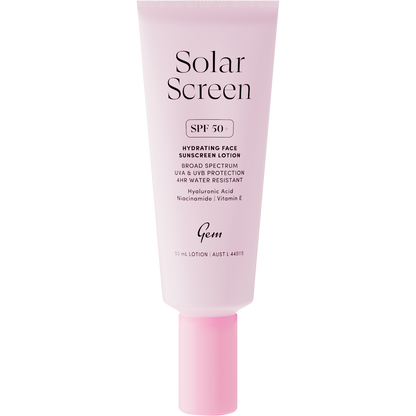 Solar Screen SPF50+ Hydrating Face Sunscreen Lotion