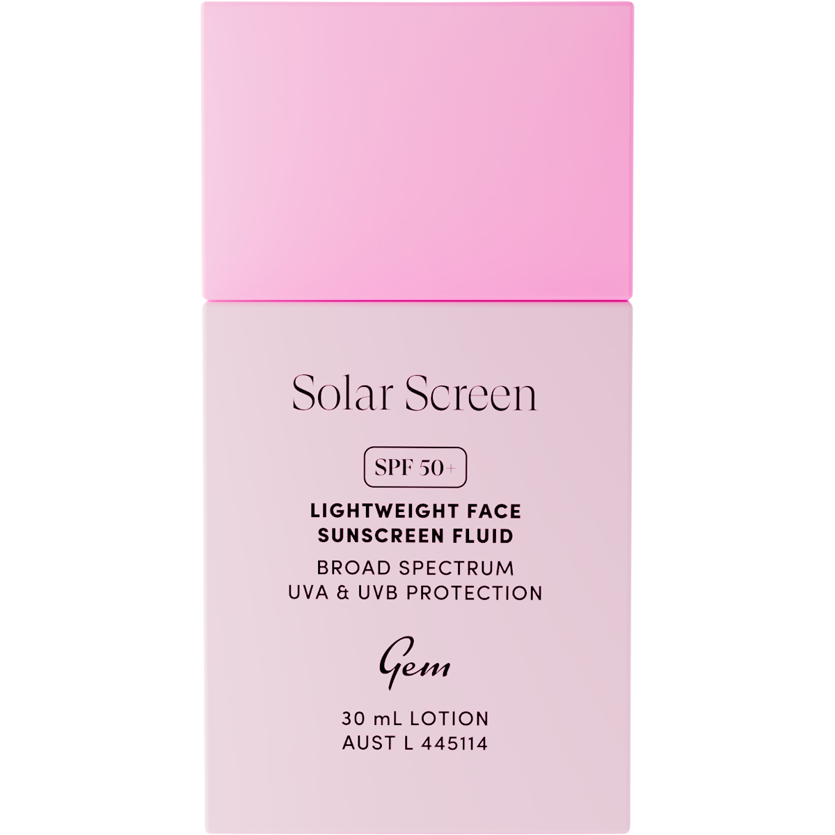 Solar Screen SPF50+ Lightweight Face Sunscreen Fluid