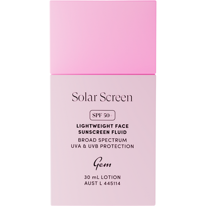 Solar Screen SPF50+ Lightweight Face Sunscreen Fluid