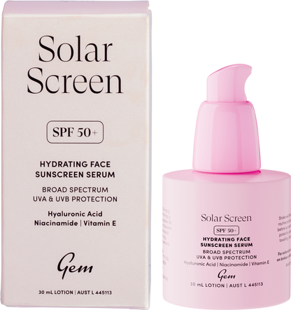 Solar Screen SPF50+ Hydrating Face Sunscreen Serum