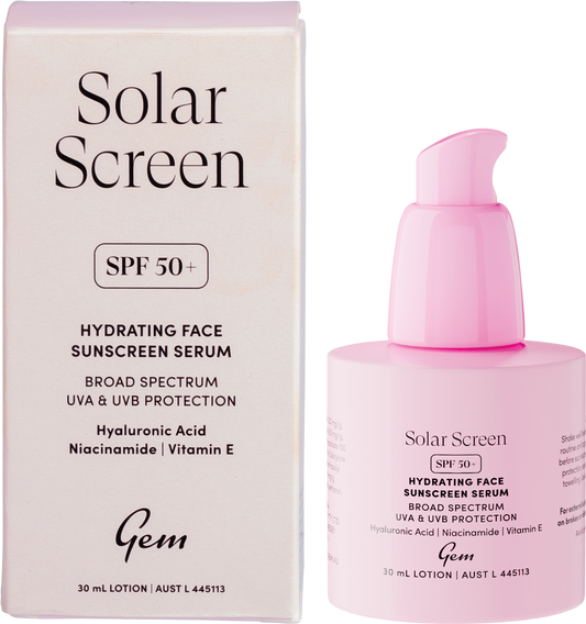 Solar Screen SPF50+ Hydrating Face Sunscreen Serum
