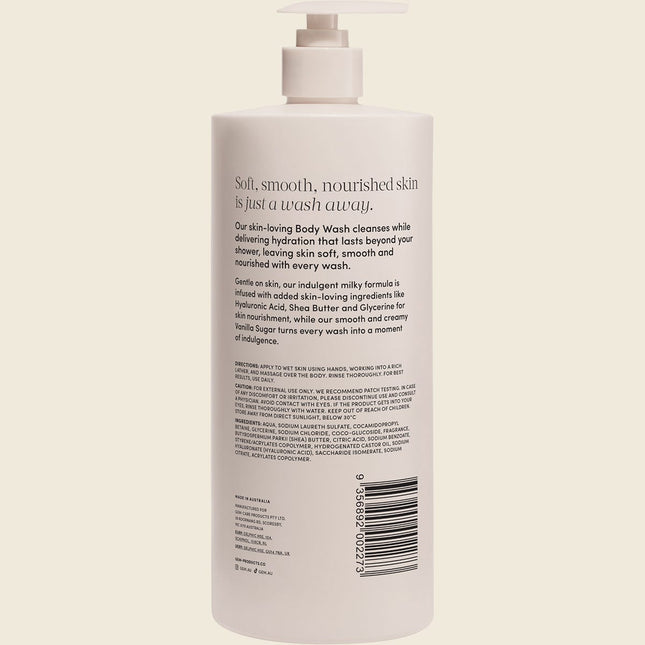 Skin-Loving Body Wash Vanilla Sugar 3x900ml