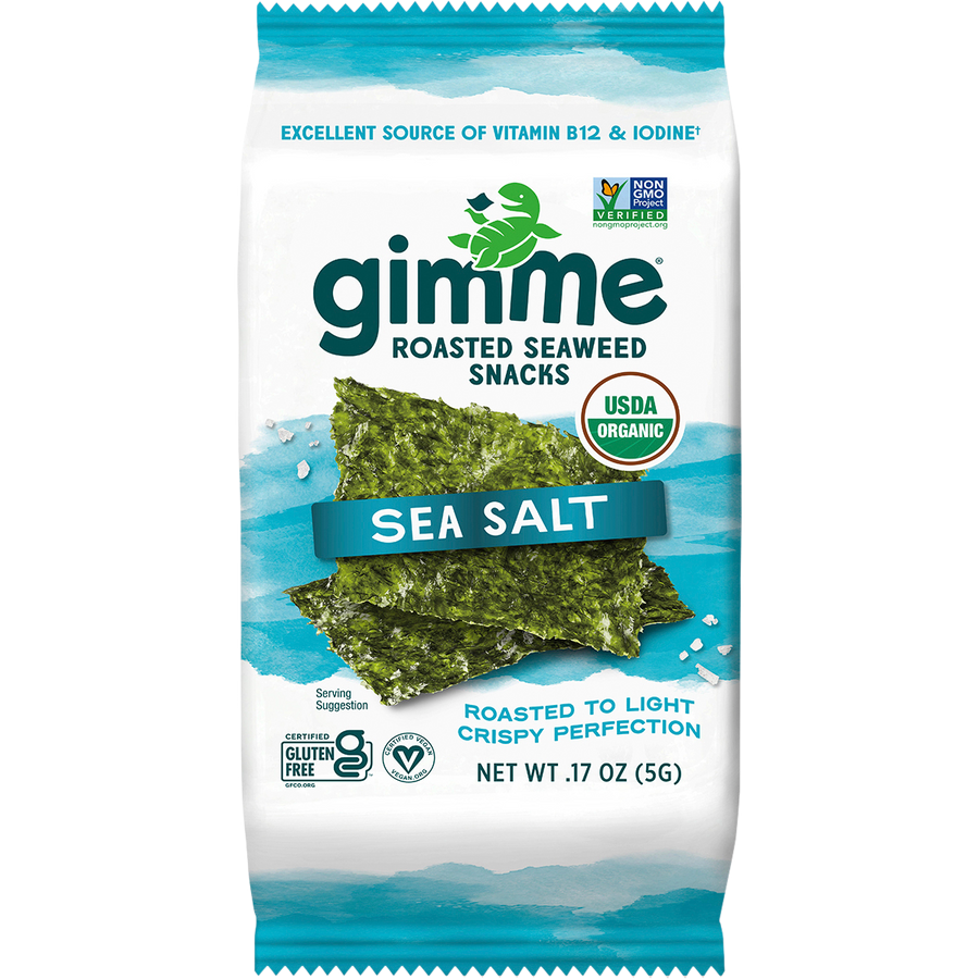 Roasted Seaweed Snacks Sea Salt