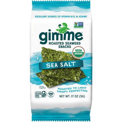 Roasted Seaweed Snacks Sea Salt