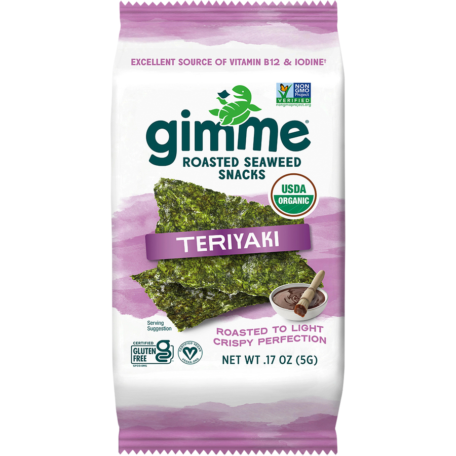 Roasted Seaweed Snacks Teriyaki