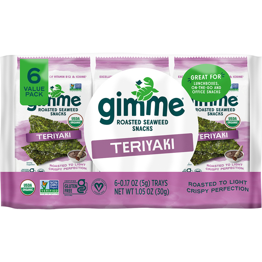 Roasted Seaweed Snacks Teriyaki