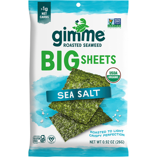 Roasted Seaweed Big Sheets Sea Salt