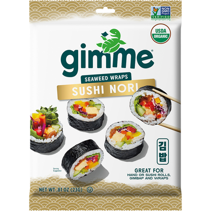 Roasted Seaweed Sushi Nori 9 Sheets