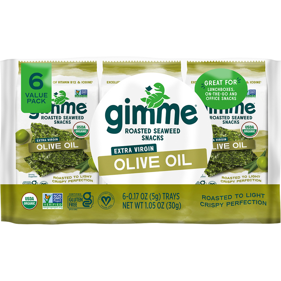 Roasted Seaweed Snacks Olive Oil