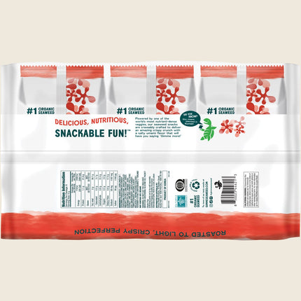 Gimme Roasted Seaweed Snacks Chili Lime 8x30g