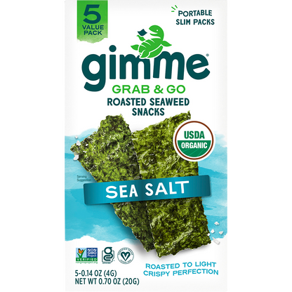 Roasted Seaweed Snacks Grab & Go Sea Salt