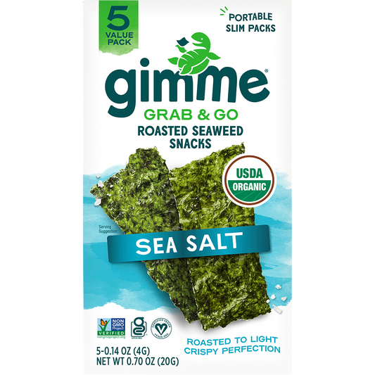 Roasted Seaweed Snacks Grab & Go Sea Salt