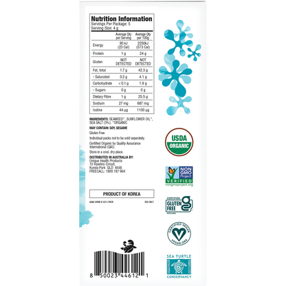Roasted Seaweed Snacks Grab & Go Sea Salt