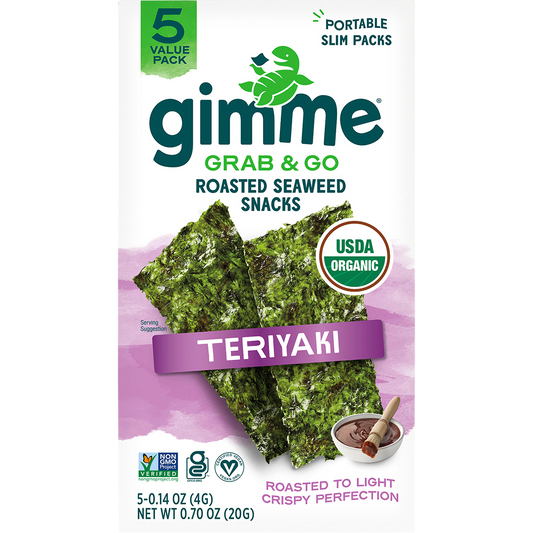 Roasted Seaweed Snacks Grab & Go Teriyaki