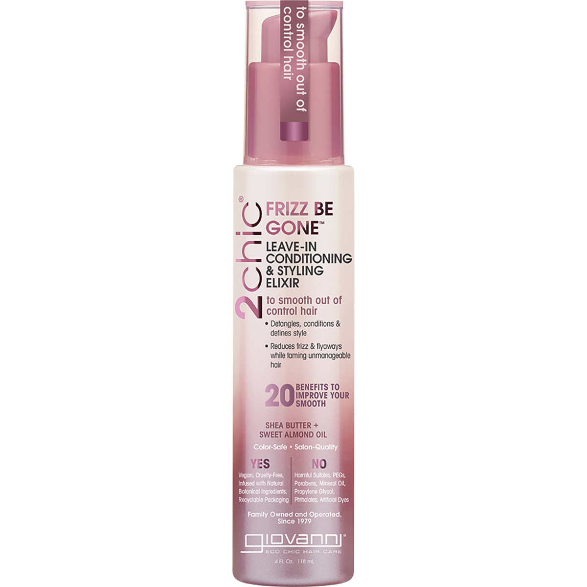 Leave-in Conditioner 2chic Frizz Be Gone Frizzy Hair