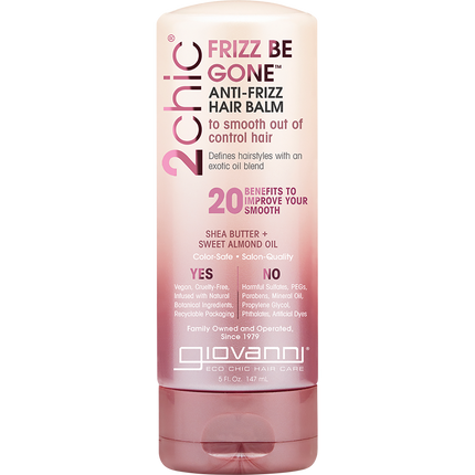 Anti-Frizz Hair Balm 2chic Frizz Be Gone Frizzy Hair
