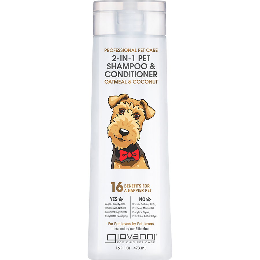 2-in-1 Pet Shampoo & Conditioner Professional Pet Care