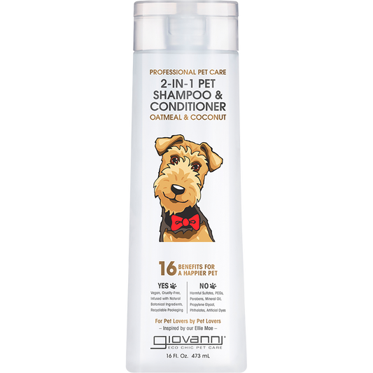 2-in-1 Pet Shampoo & Conditioner Professional Pet Care