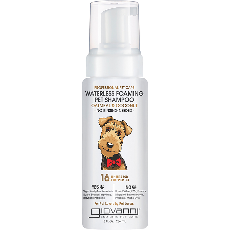 Waterless Foaming Pet Shampoo Professional Pet Care