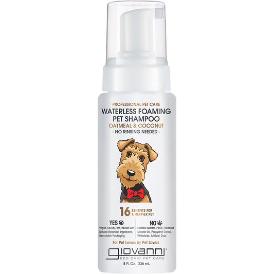 Waterless Foaming Pet Shampoo Professional Pet Care