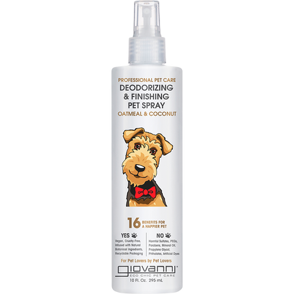 Deodorizing & Finishing Spray Professional Pet Care