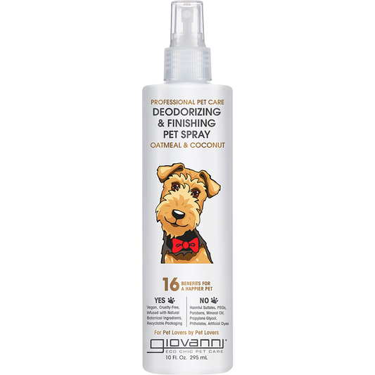 Deodorizing & Finishing Spray Professional Pet Care