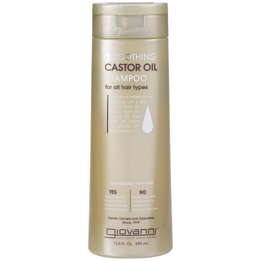 Shampoo Smoothing Castor Oil All Hair