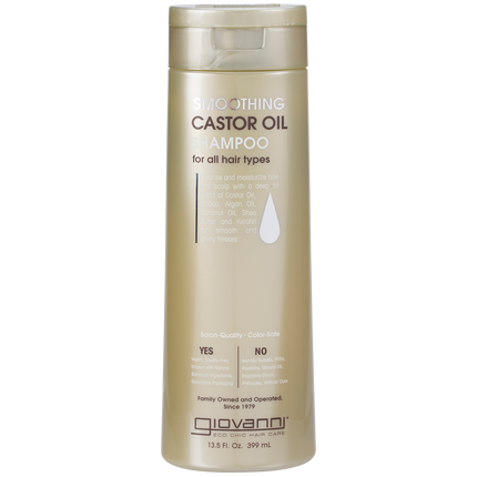 Shampoo Smoothing Castor Oil All Hair