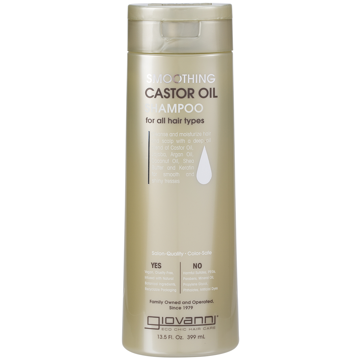 Shampoo Smoothing Castor Oil All Hair