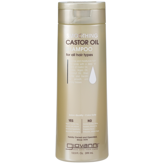 Shampoo Smoothing Castor Oil All Hair