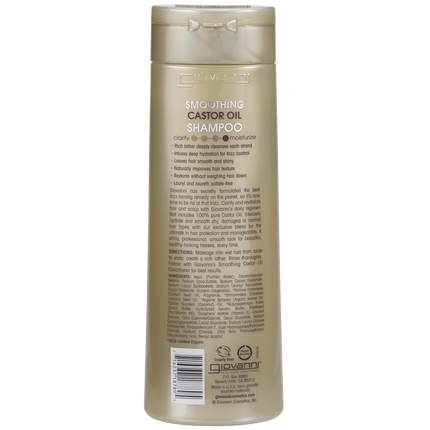 Shampoo Smoothing Castor Oil All Hair