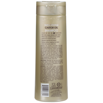 Shampoo Smoothing Castor Oil All Hair