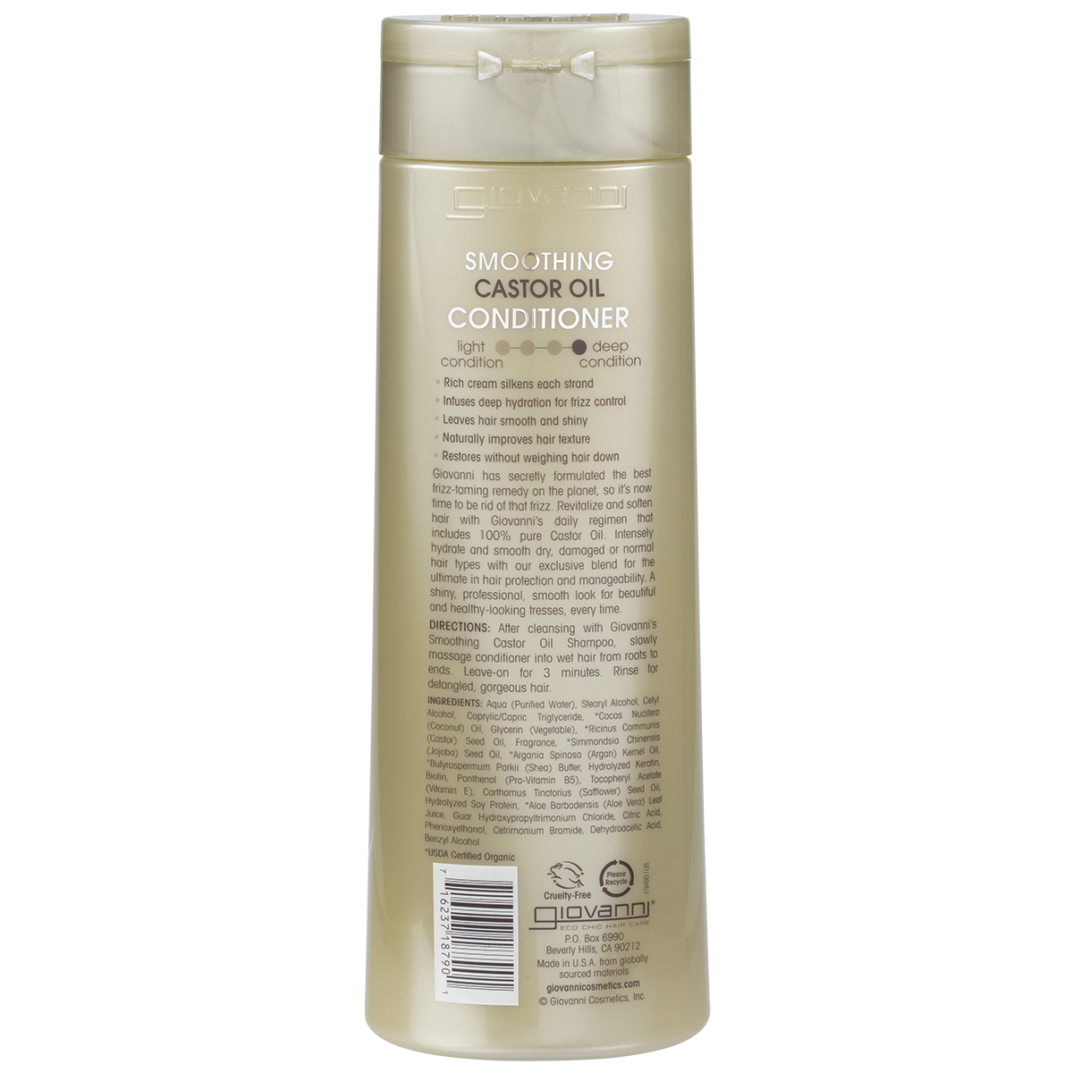 Conditioner Smoothing Castor Oil All Hair