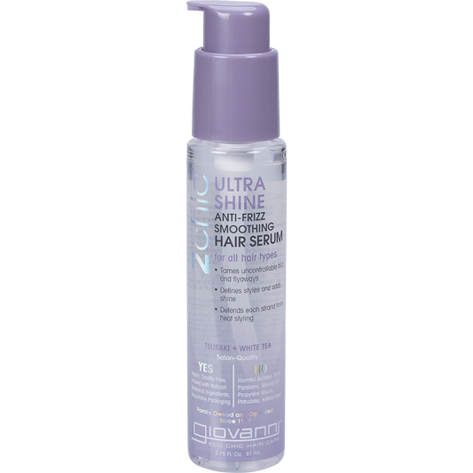 Anti-Frizz Smoothing Hair Serum Ultra Shine All Hair