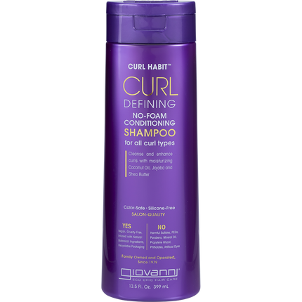 No-Foam Conditioning Shampoo Curl Habit Curl Defining