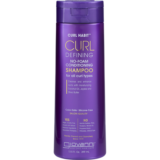 No-Foam Conditioning Shampoo Curl Habit Curl Defining