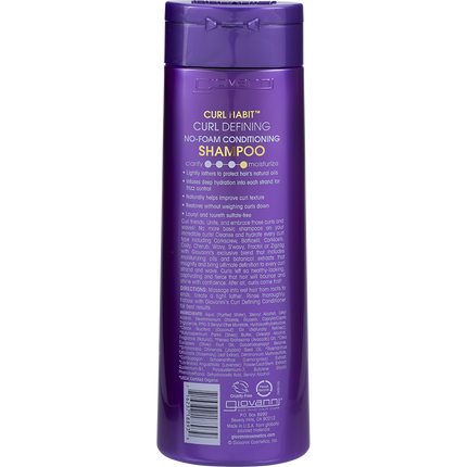 No-Foam Conditioning Shampoo Curl Habit Curl Defining