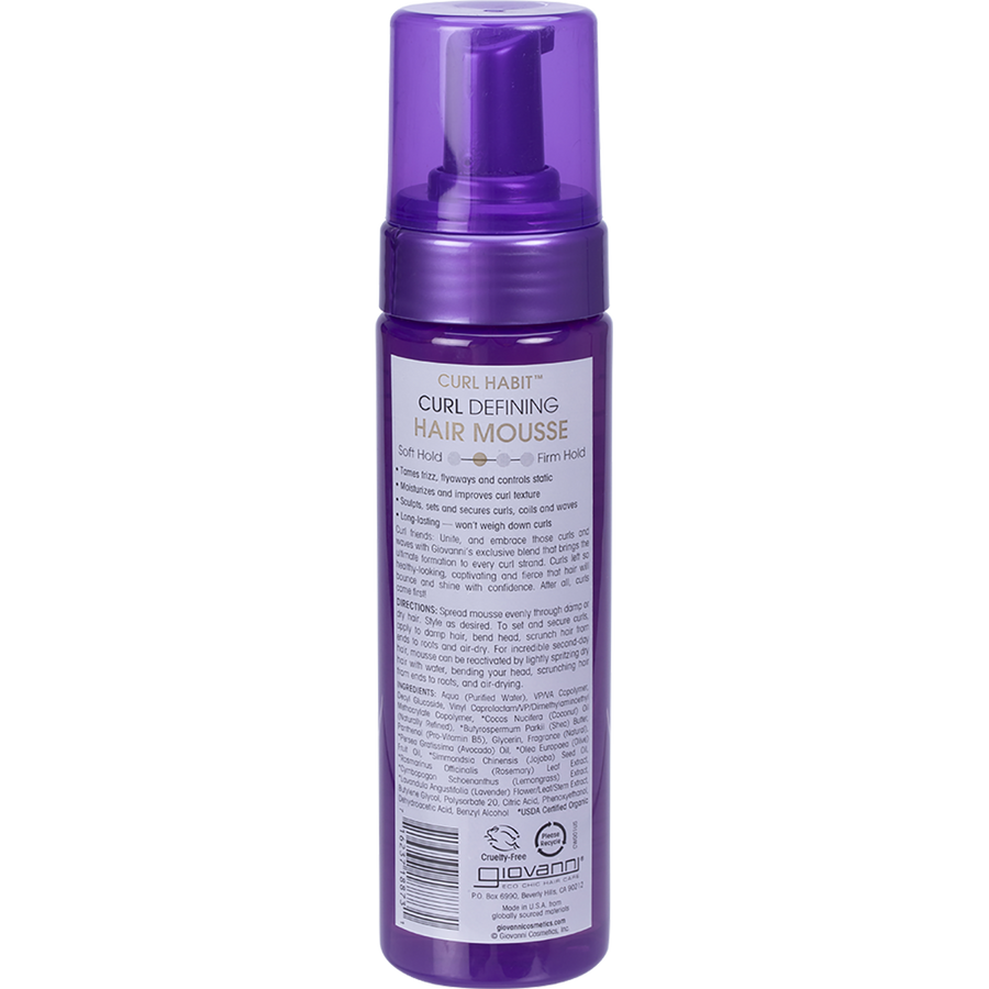 Hair Mousse Curl Habit Curl Defining