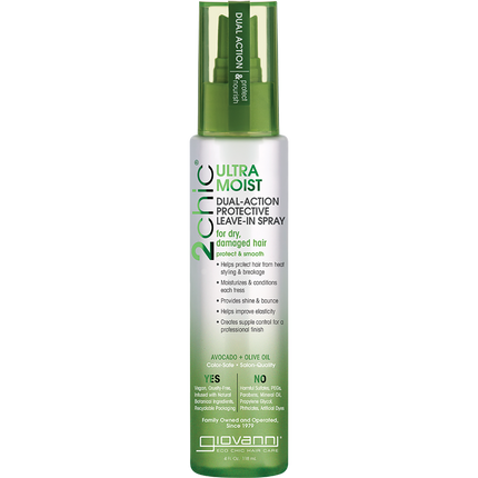 Leave-in Spray 2chic Ultra Moist Dry, Damaged Hair