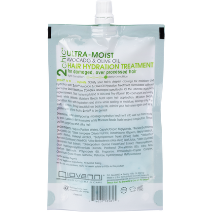 Hair Hydration Treatment Ultra Moist Dry, Damaged Hair