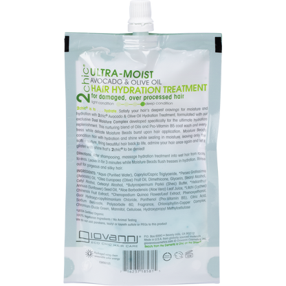 Hair Hydration Treatment Ultra Moist Dry, Damaged Hair