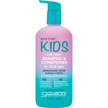 Eco Chic Kids 2-in-1 Daily Shampoo & Conditioner